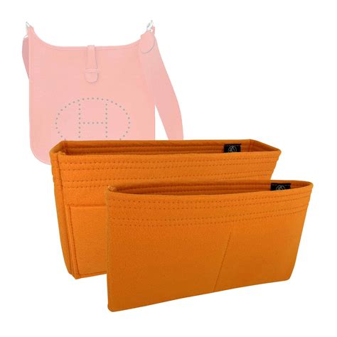 handbag liner for hermes|hermes evelyne iii organizer.